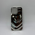 CASE IPHONE 14 PRO LOVE 3D PLATEADO