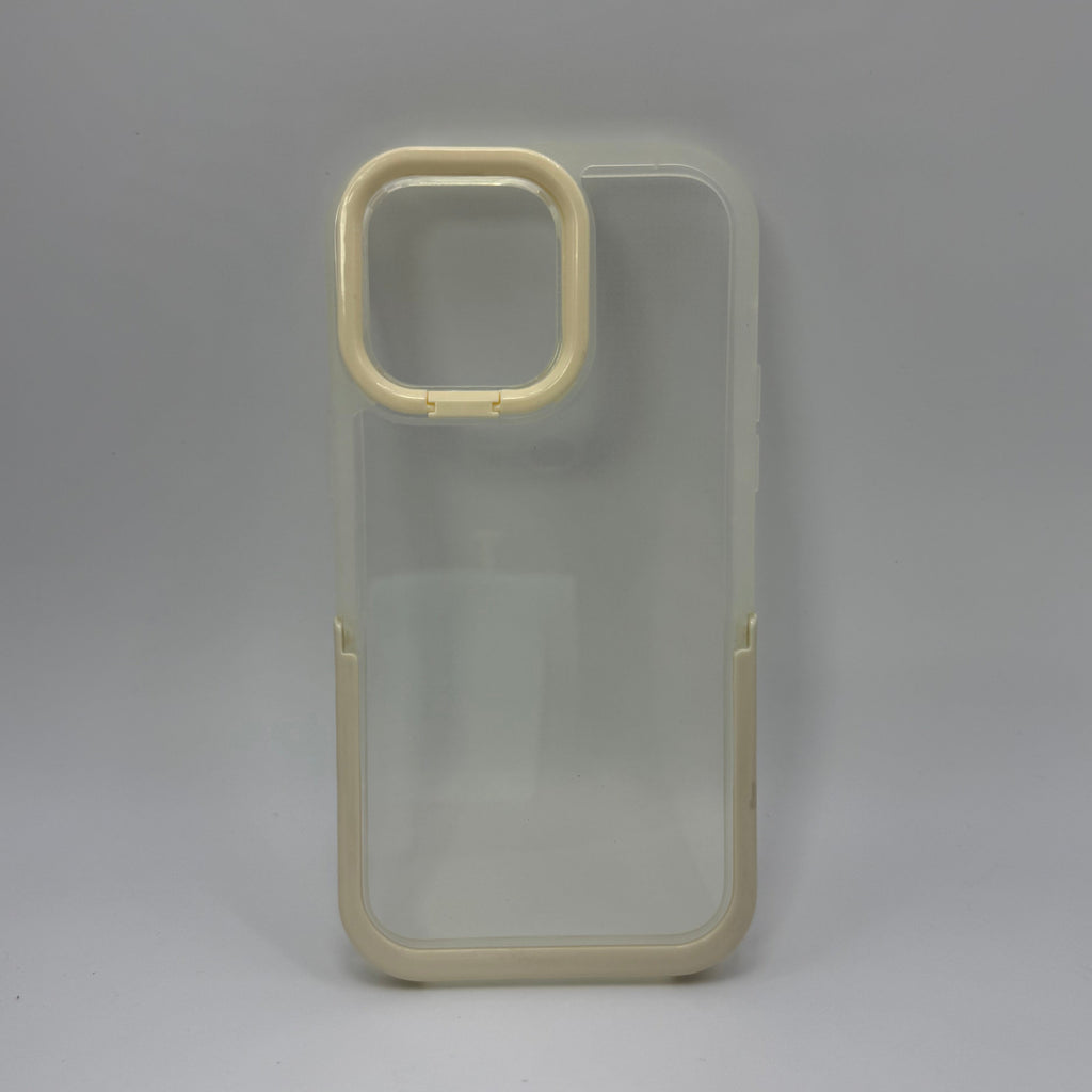 CASE IPHONE 13 PRO MAX SOPORTE BEIGE