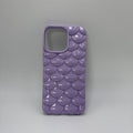 CASE IPHONE 14 PRO ESCAMAS LILA