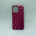 CASE IPHONE 13 PRO MAX ESCAMAS VINOTINTO