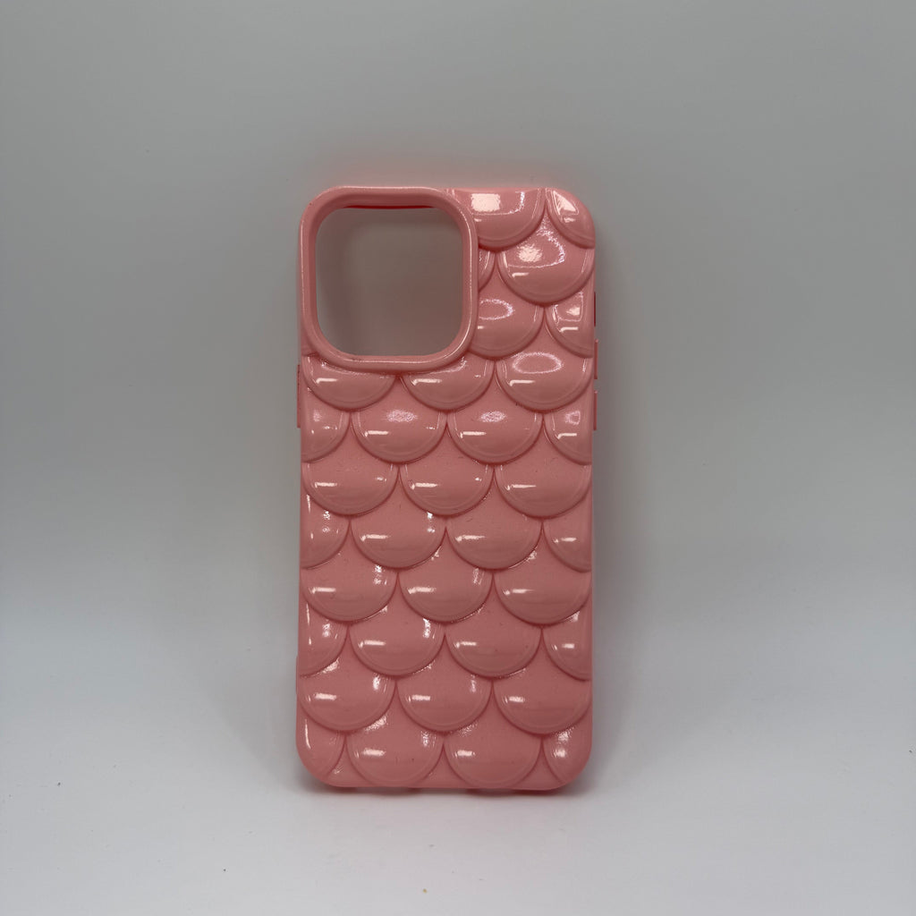 CASE IPHONE 11 PRO MAX ESCAMAS ROSADO
