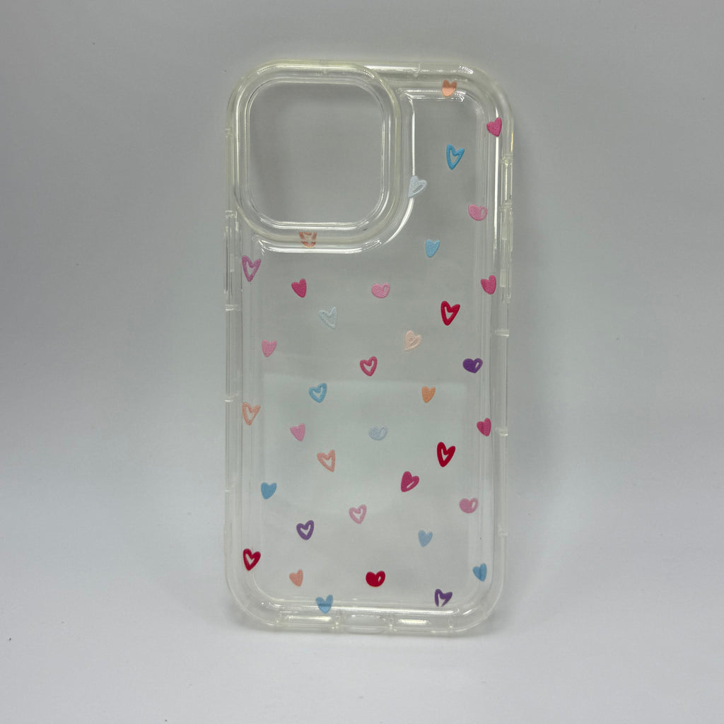 CASE IPHONE 13 PRO MAX CORAZONES