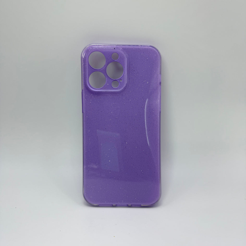 CASE IPHONE 13 PRO MAX DESTELLOS LILA