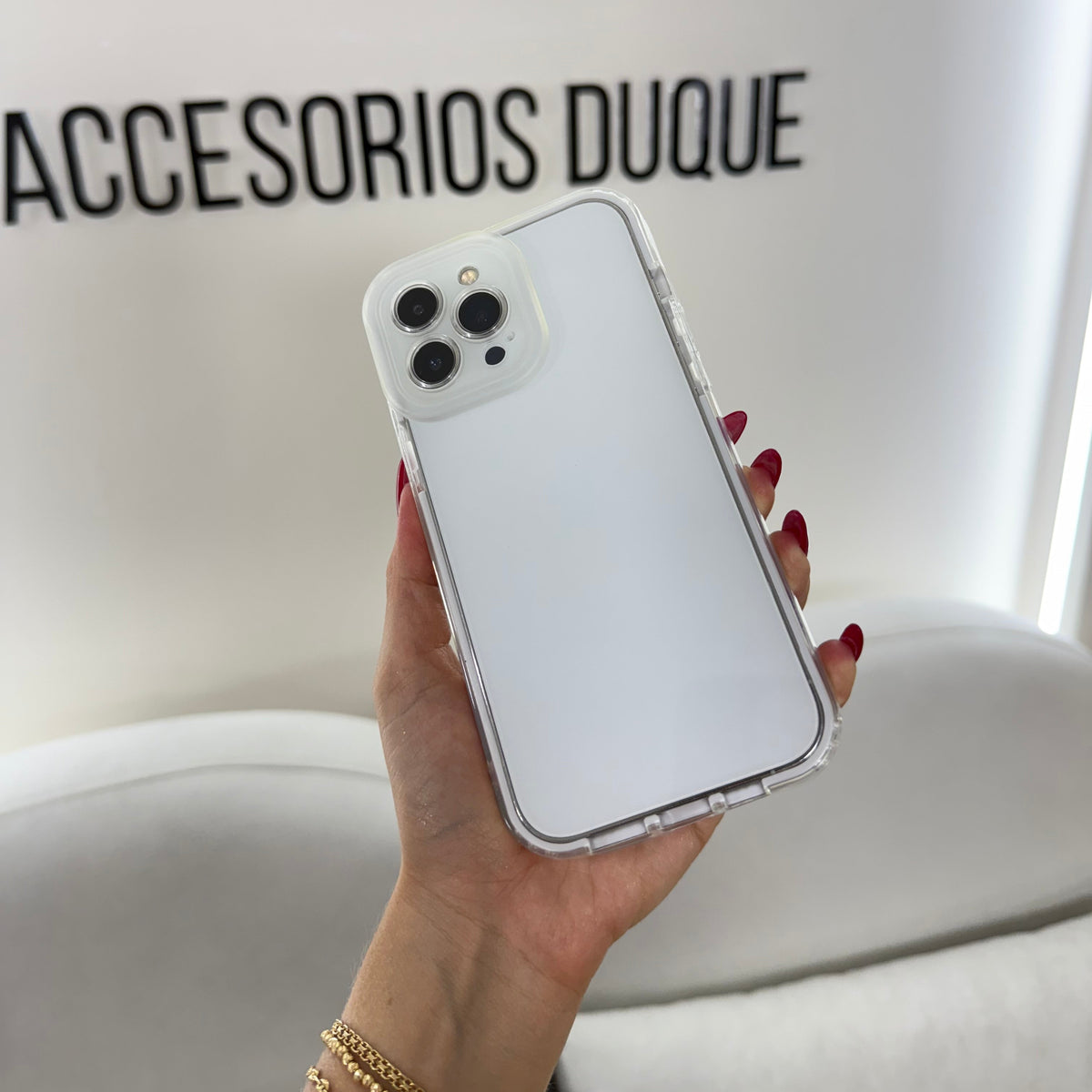 CASE IPHONE 11 PRO MAX 360 BLANCO