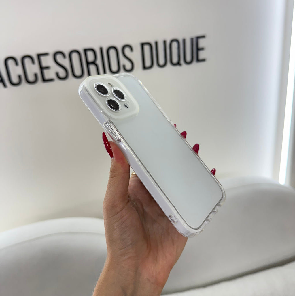 CASE IPHONE 13 PRO MAX 360 BLANCO