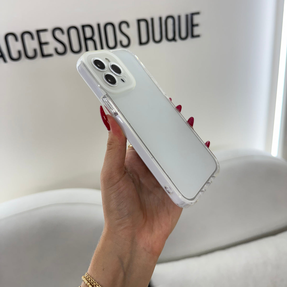 CASE IPHONE 13 PRO 360 BLANCO