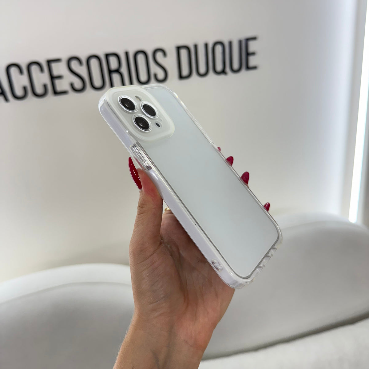 CASE IPHONE 11 PRO MAX 360 BLANCO