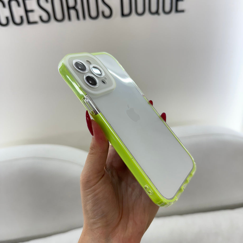 CASE IPHONE 11 PRO MAX 360 VERDE FOSFORESCENTE