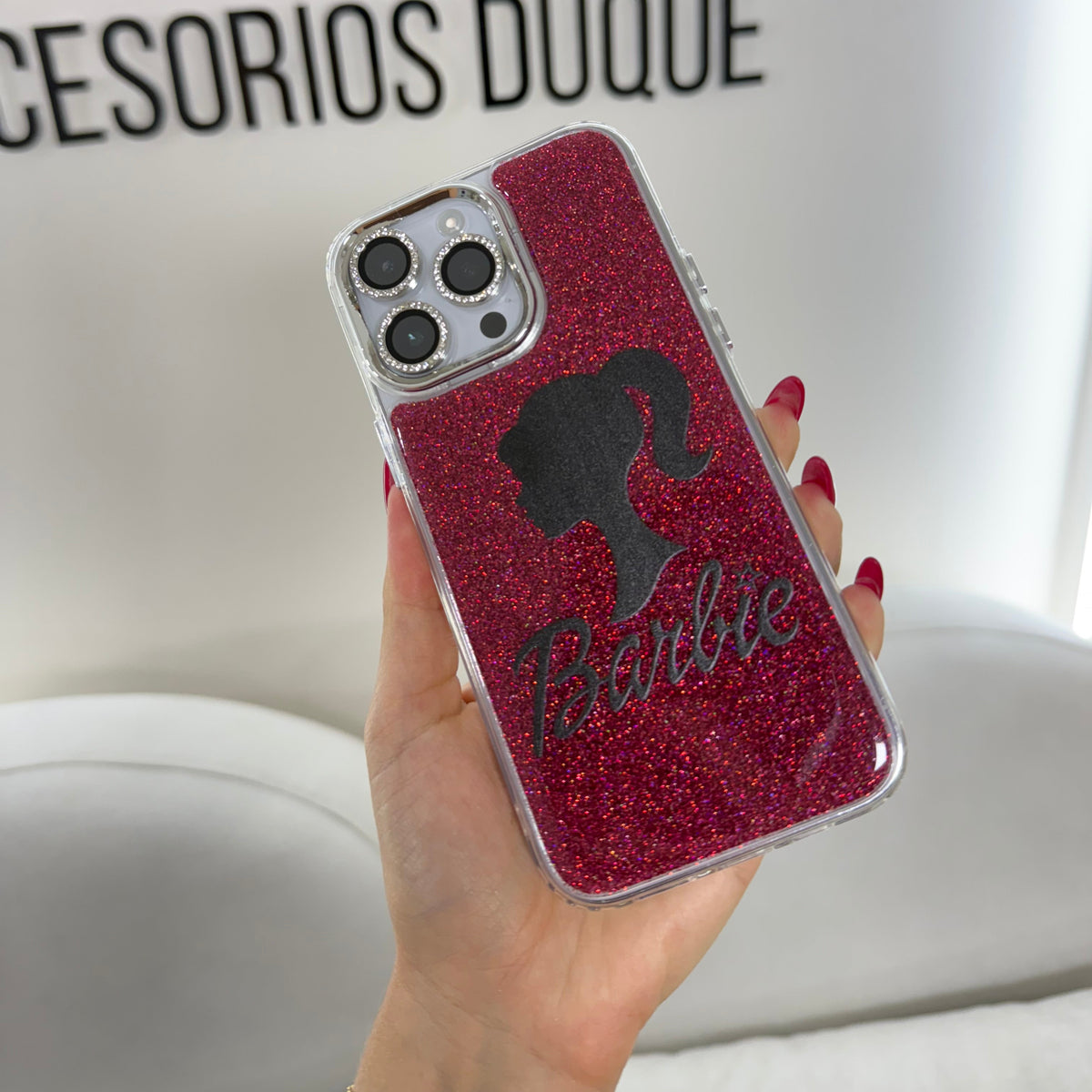 CASE IPHONE 14 PRO MAX BARBIE LOGO
