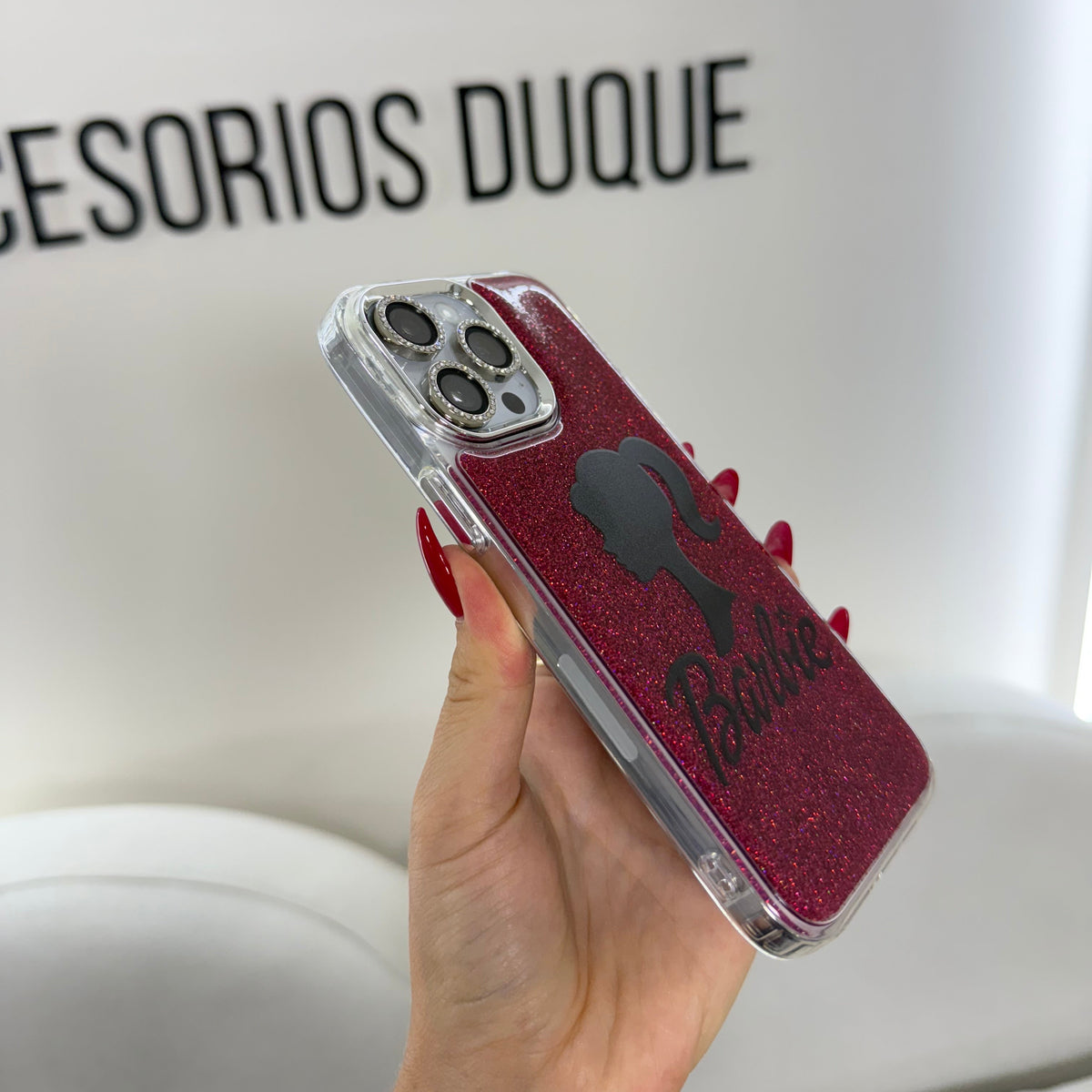 CASE IPHONE 14 PRO MAX BARBIE LOGO