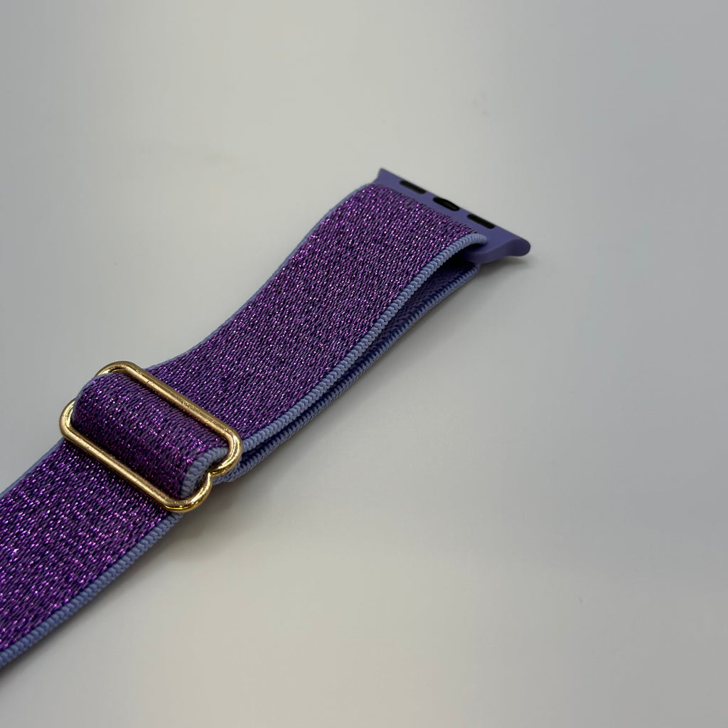 PULSO GLITTER MORADO 42´44´45´46S10´ S11´49