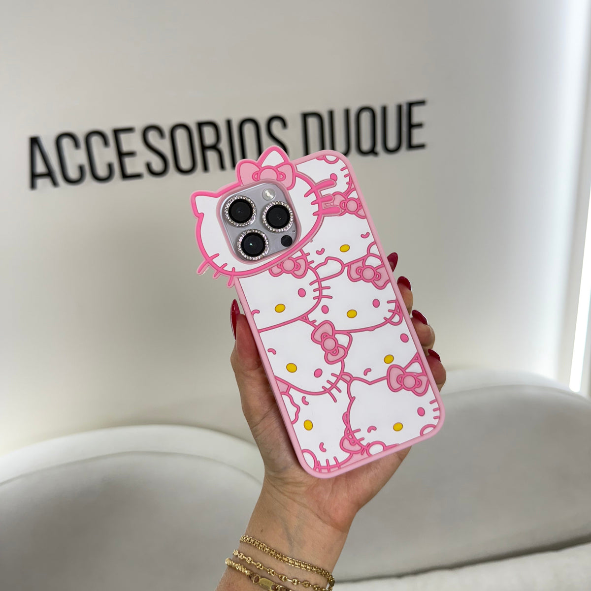 CASE IPHONE 15 PRO HELLO KITTY