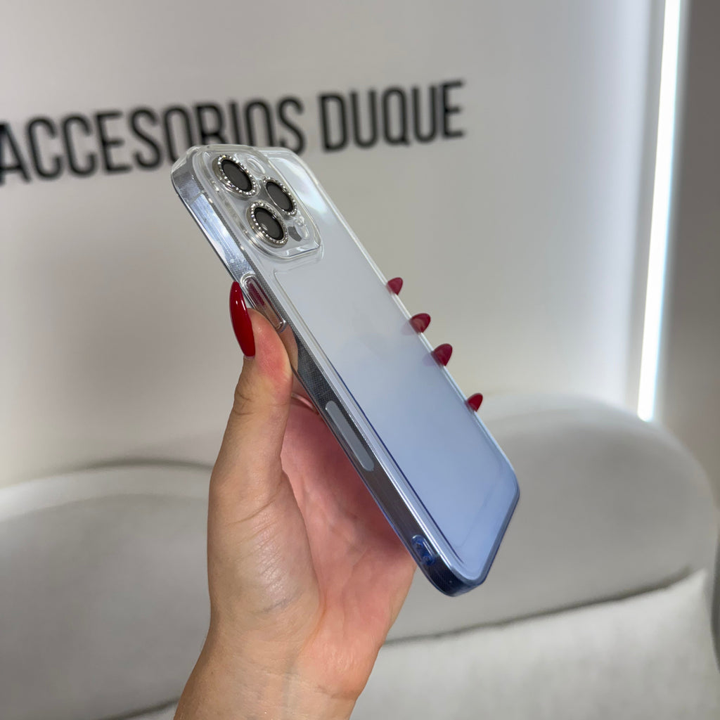 CASE IPHONE 12 PRO MAX DEGRADE AZUL