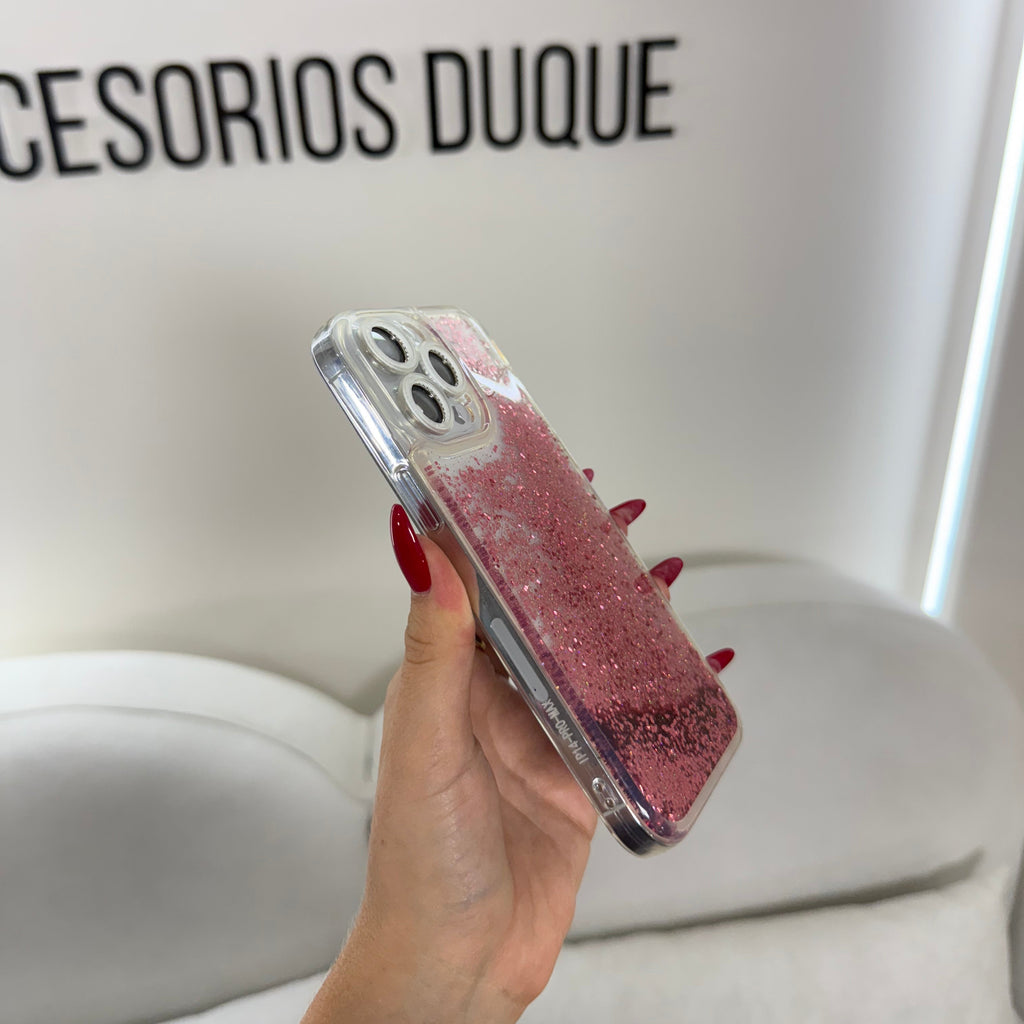 CASE IPHONE 14 PRO PECERA ROJA