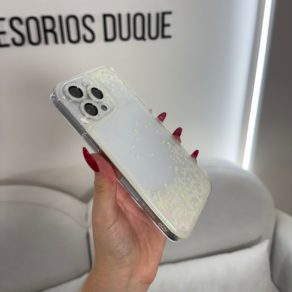 CASE IPHONE 14 PRO PECERA ROSADA