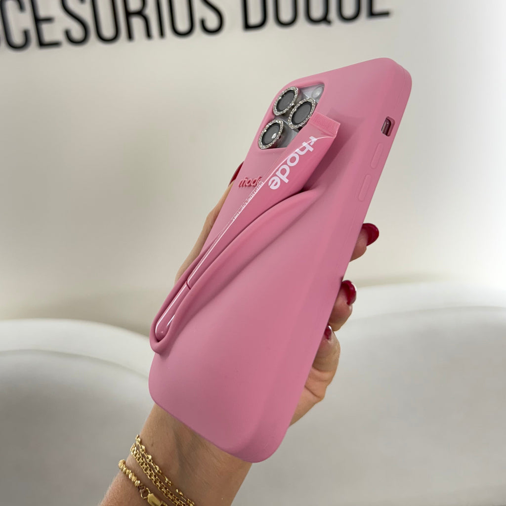 CASE IPHONE 13 PRO MAX RHODE ROSADO
