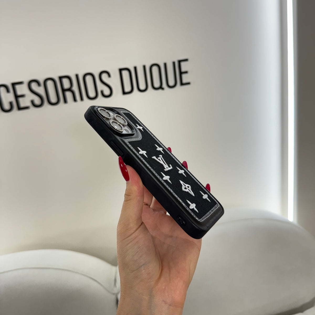 CASE IPHONE 12 -12 PRO FRANCIA NEGRO