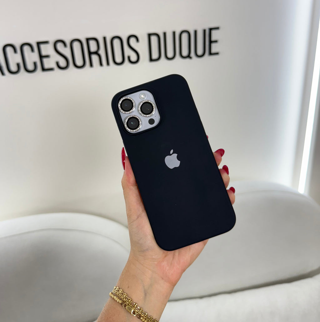 CASE IPHONE 11 PRO MAX SILICONA NEGRA