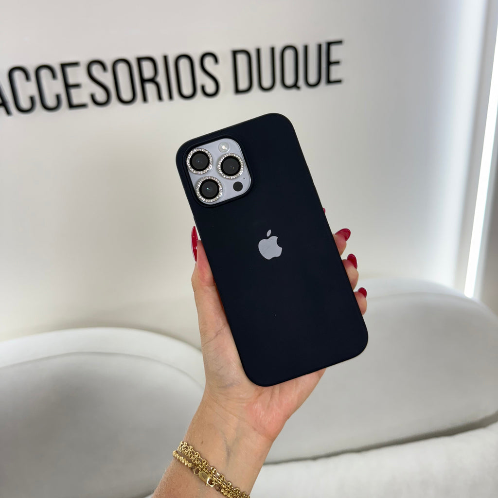 CASE IPHONE 12 PRO MAX SILICONE NEGRO