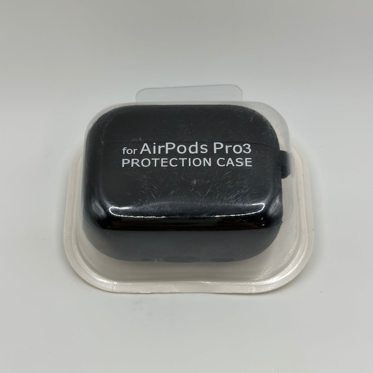 CASE AIRPODS PRO 3 UNICOLOR NEGRO
