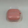 CASE AIRPODS 4TA GENERACION UNICOLOR ROSADO