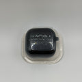 CASE AIRPODS 4TA GENERACION UNICOLOR NEGRO