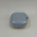 CASE AIRPODS 4TA GENERACION UNICOLOR CELESTE