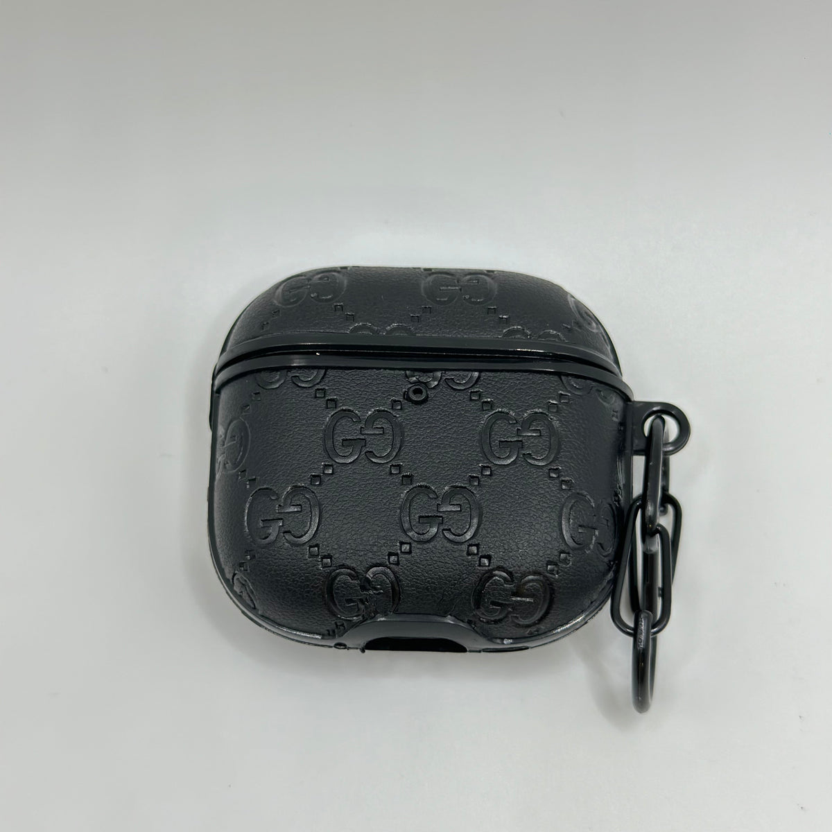 CASE AIRPODS 4TA GENERACION GUCCI NEGRO