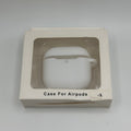 CASE AIRPODS 4TA GENERACION GOMA BLANCO