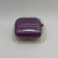 CASE AIRPODS 3RA GENERACION UNICOLOR MORADO