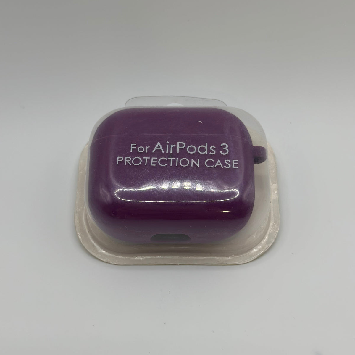 CASE AIRPODS 3RA GENERACION UNICOLOR MORADO