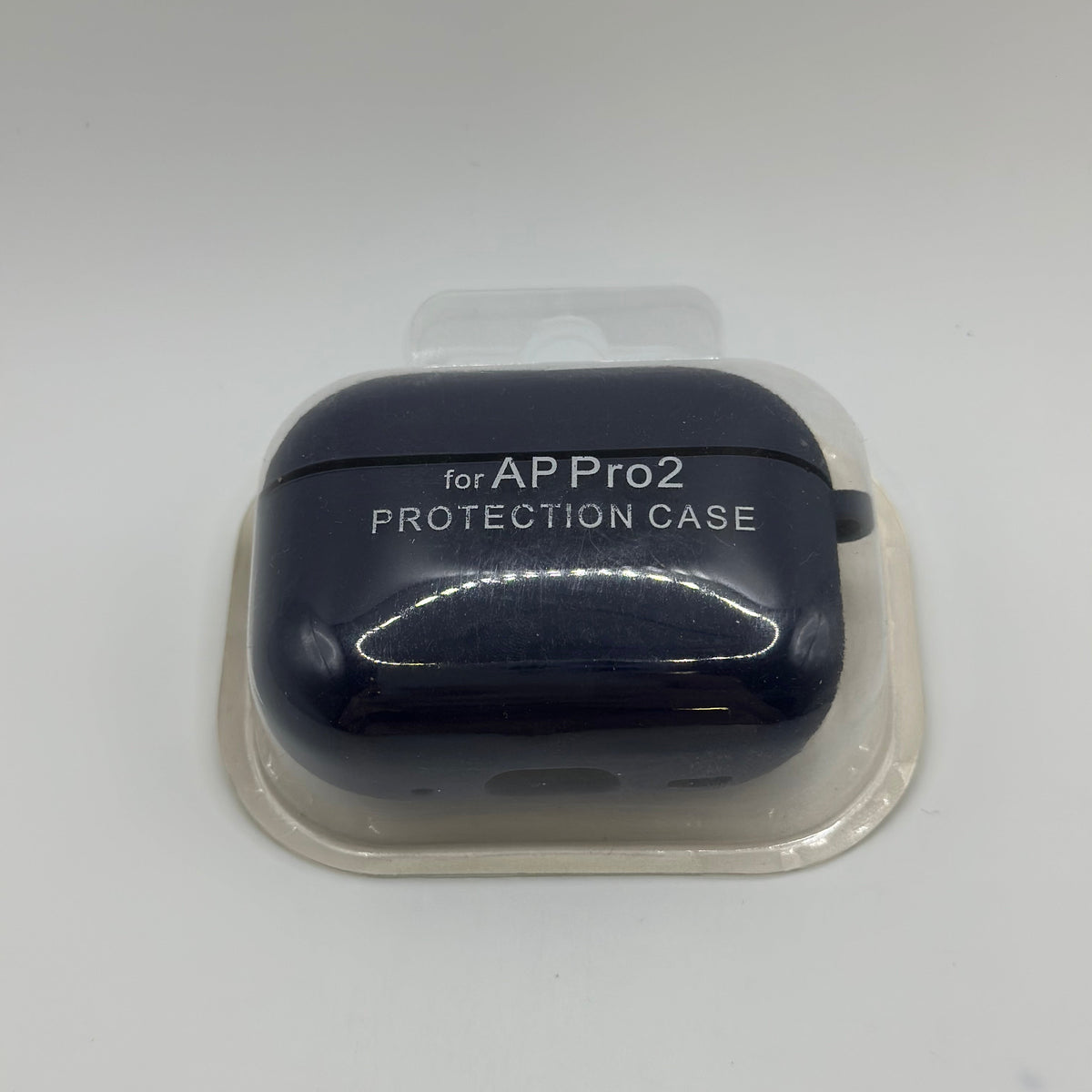 CASE AIRPODS PRO2 UNICOLOR AZUL OSCURO