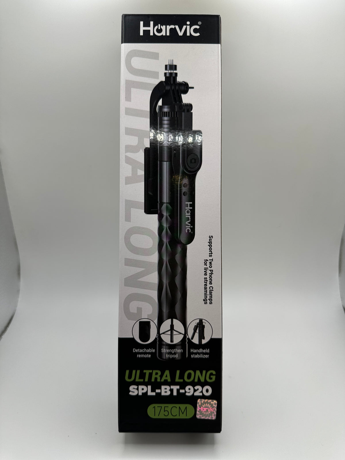 TRIPODE HARVIC 175 CM CON ESTABILIZADOR