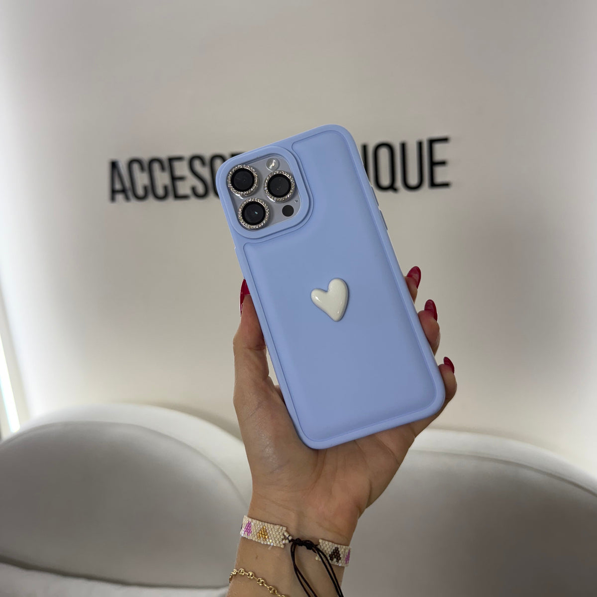 CASE IPHONE 14 PRO MAX ENCANTO AZUL
