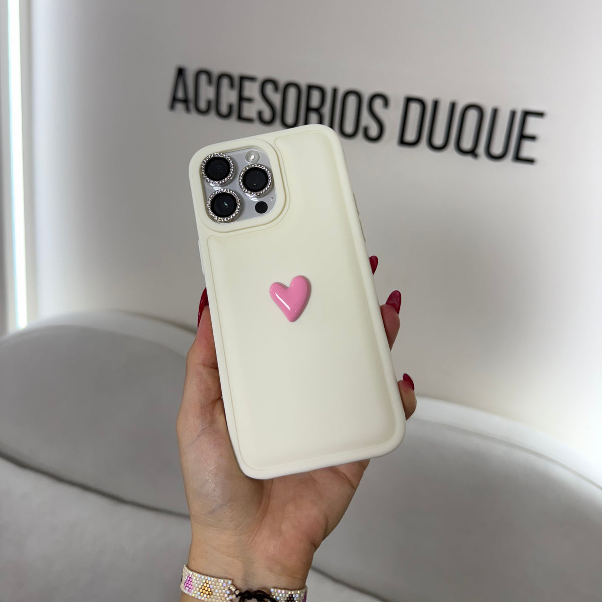 CASE IPHONE 13 PRO MAX ENCANTÓ BEIGE