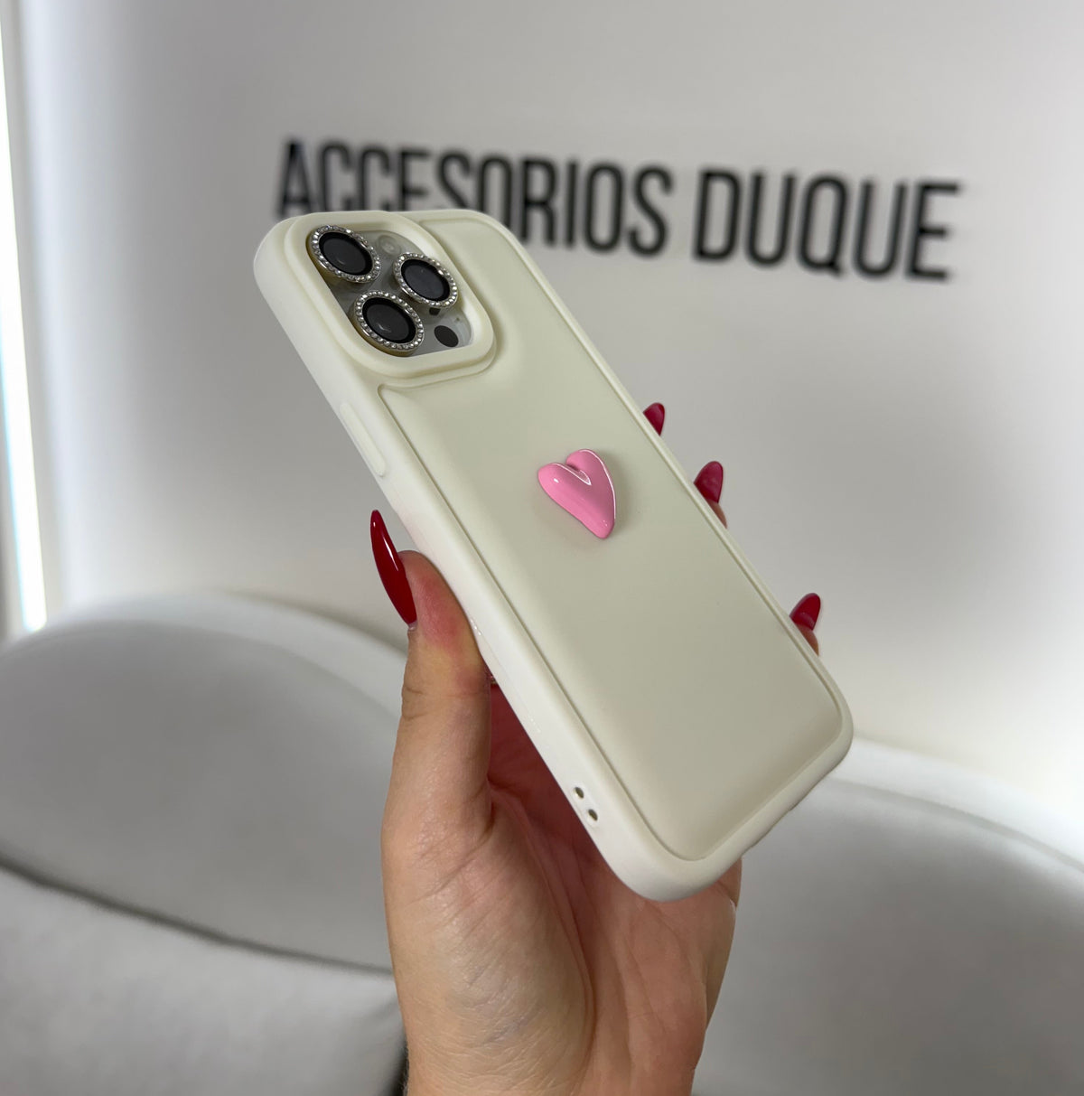 CASE IPHONE 13 PRO MAX ENCANTÓ BEIGE