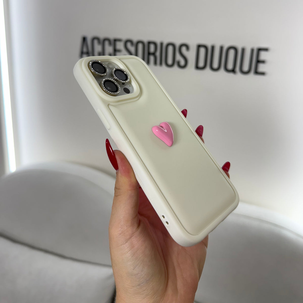 CASE IPHONE 14 PRO MAX ENCANTÓ BEIGE