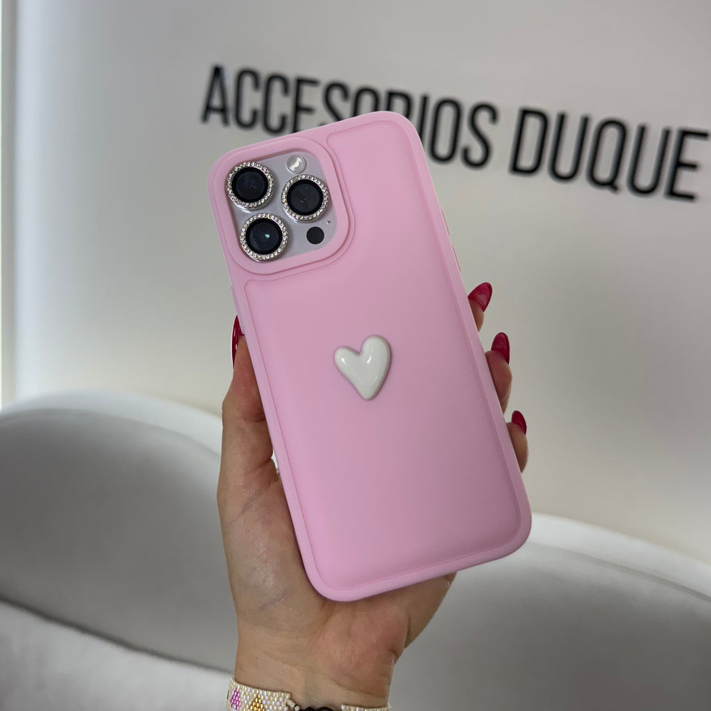 CASE IPHONE 13 PRO ENCANTÓ ROSADO