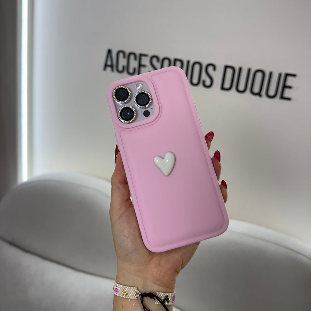 CASE IPHONE 13 PRO MAX ENCANTÓ ROSADO