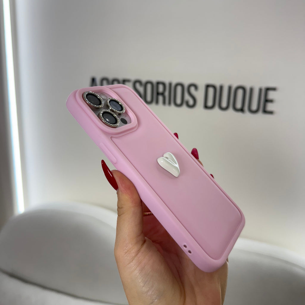 CASE IPHONE 15 PRO ENCANTO ROSADO