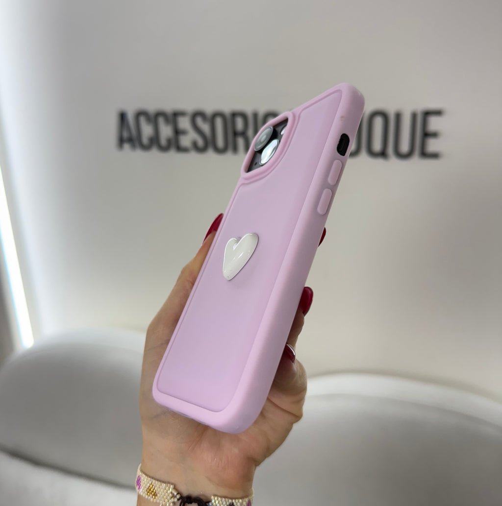 CASE IPHONE 14 PLUS ENCANTÓ ROSADO