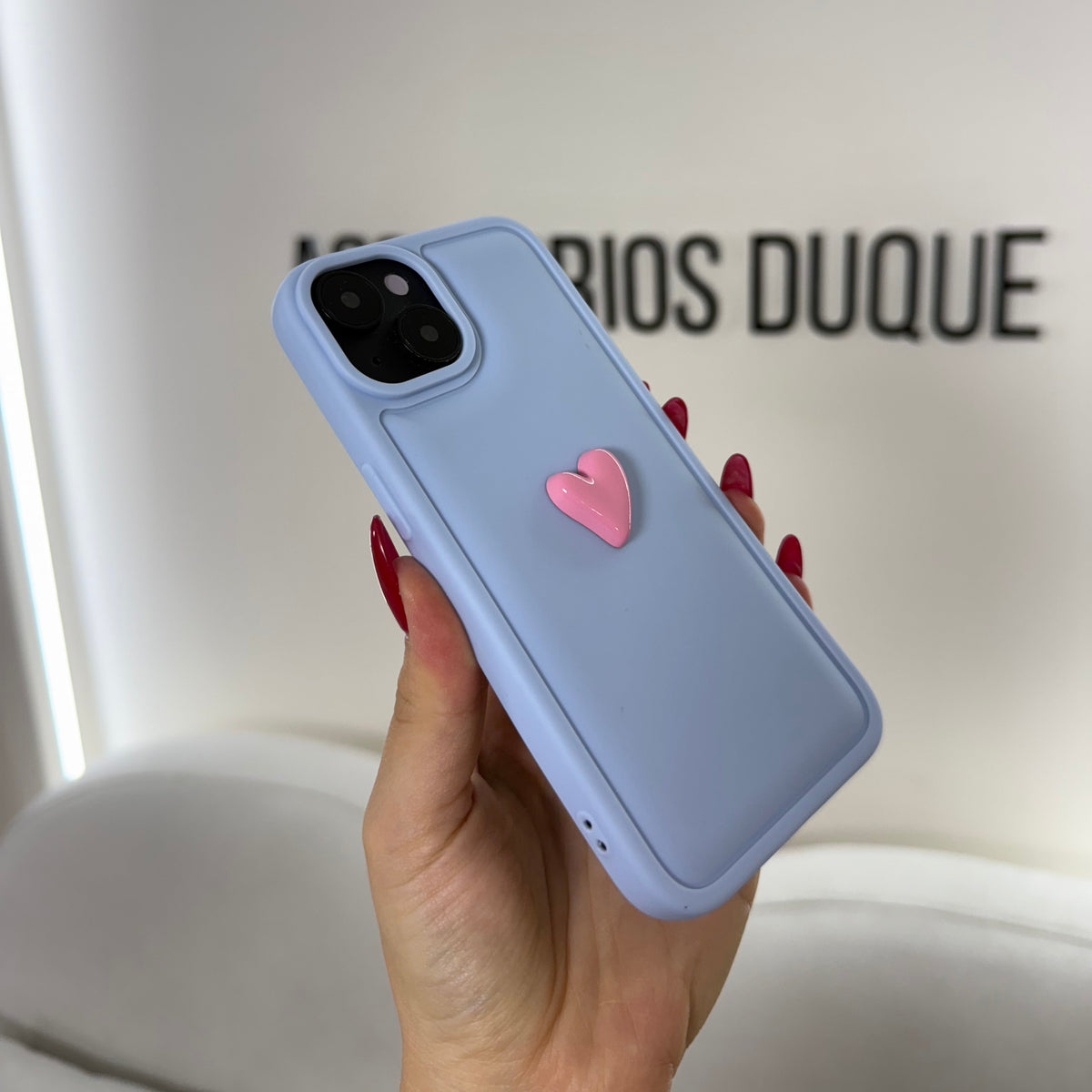 CASE IPHONE 13-14 ENCANTÓ AZUL