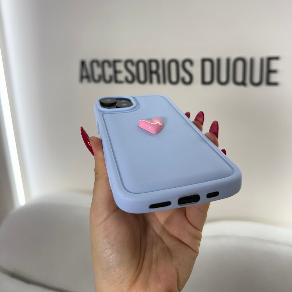 CASE IPHONE 13-14 ENCANTÓ AZUL