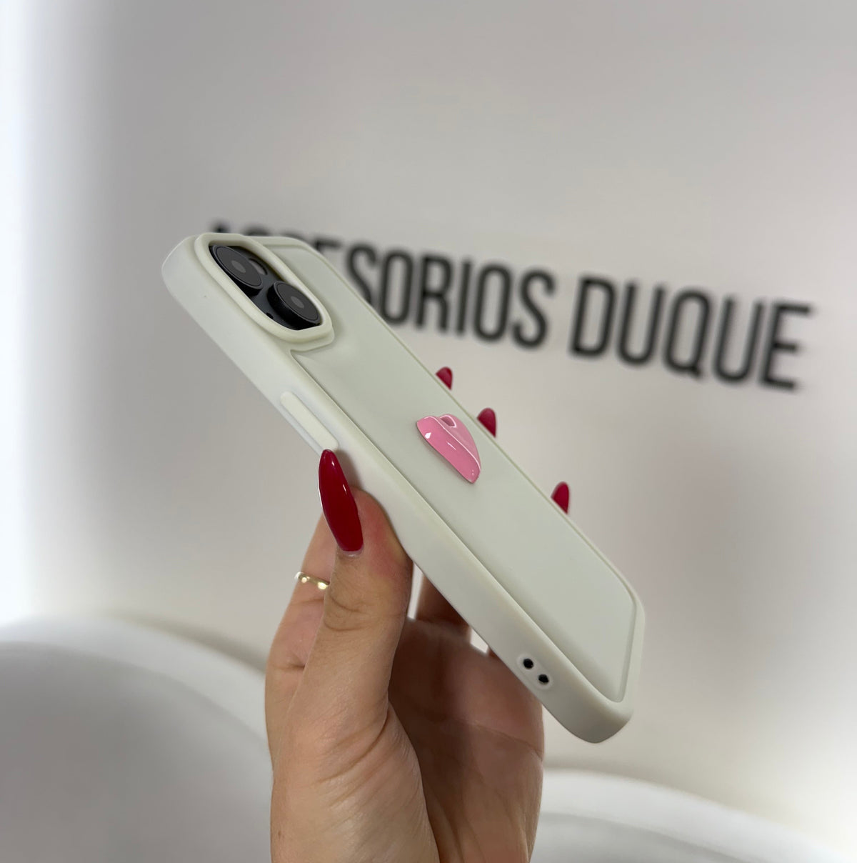 CASE IPHONE 14 PLUS ENCANTÓ BEIGE