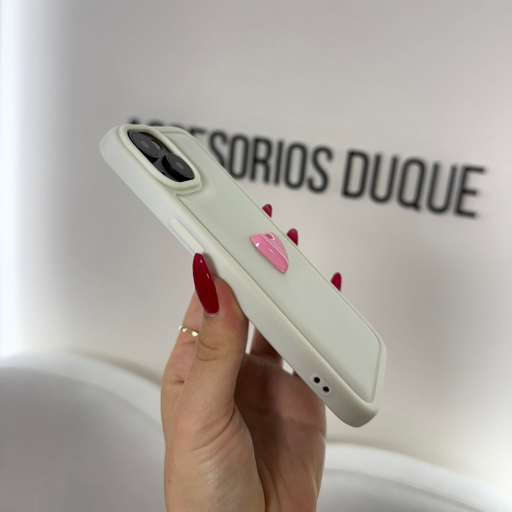CASE IPHONE 13-14 ENCANTÓ BEIGE