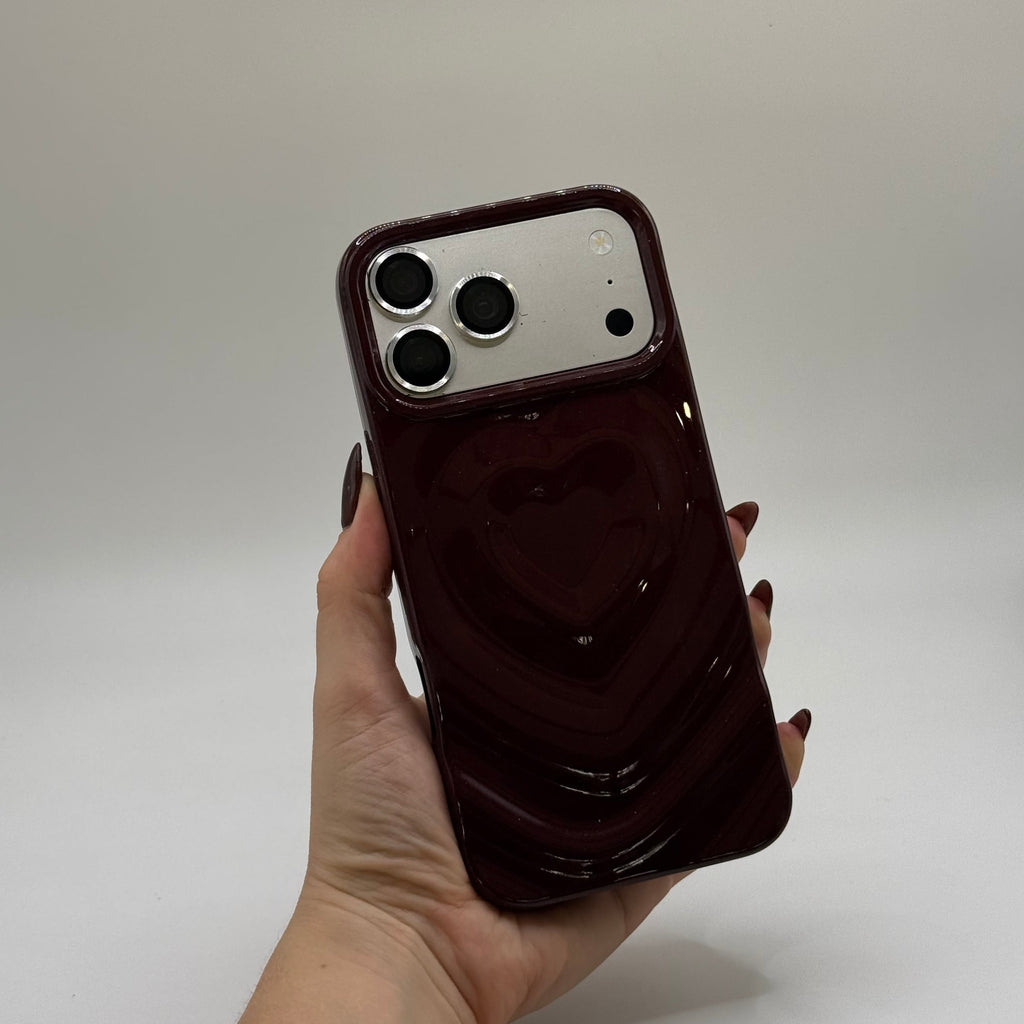CASE IPHONE 17 PRO LOVE 3D VINO