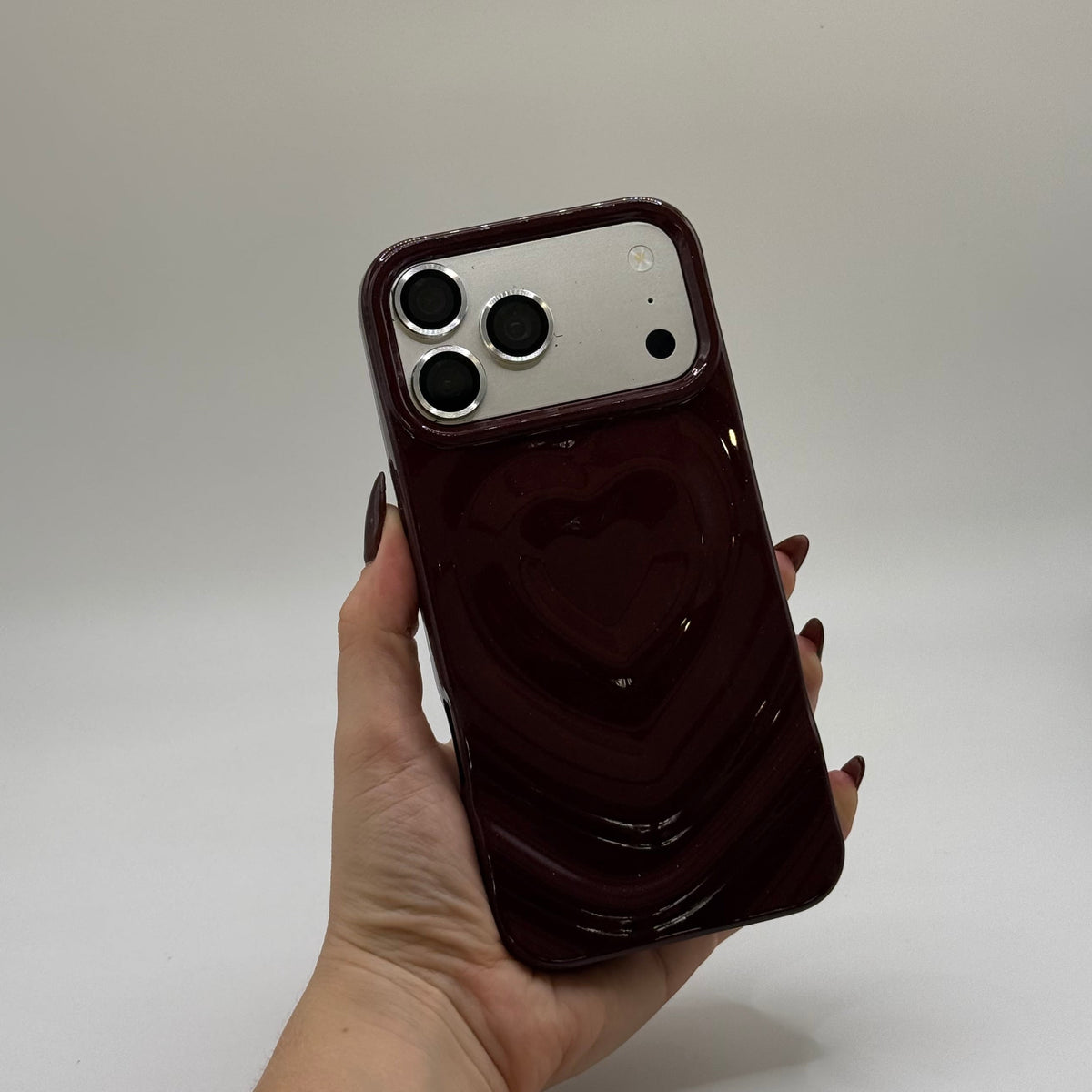 CASE IPHONE 17 PRO LOVE 3D VINO