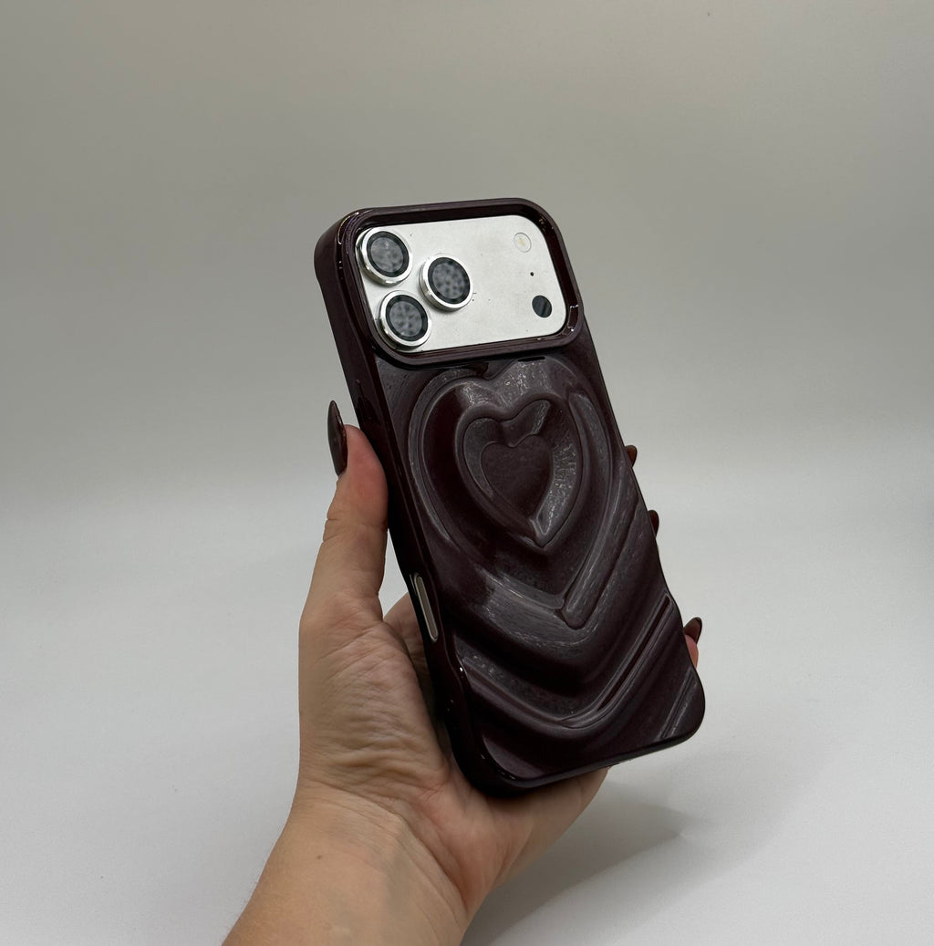 CASE IPHONE 17 PRO LOVE 3D VINO