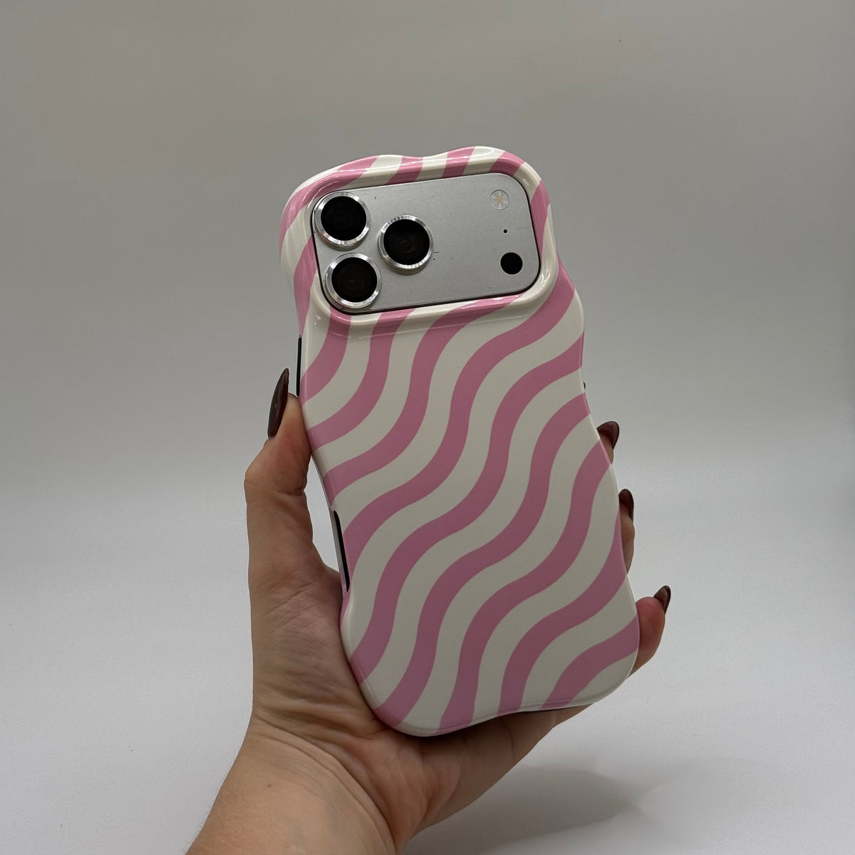 CASE IPHONE 17 PRO CEBRA ROSADO