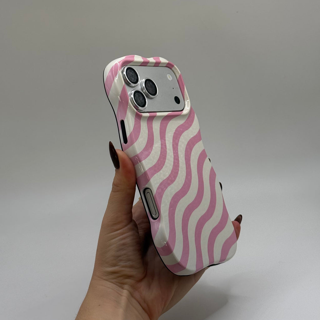 CASE IPHONE 17 PRO CEBRA ROSADO